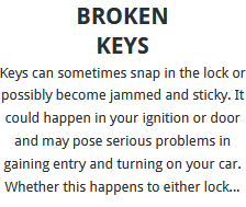 Broken Keys Bolton
